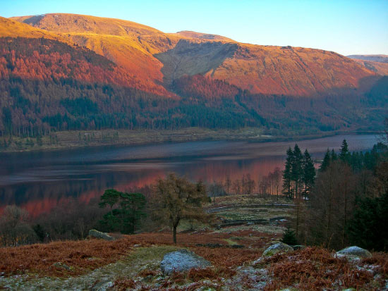 Sunset at Thirlmere